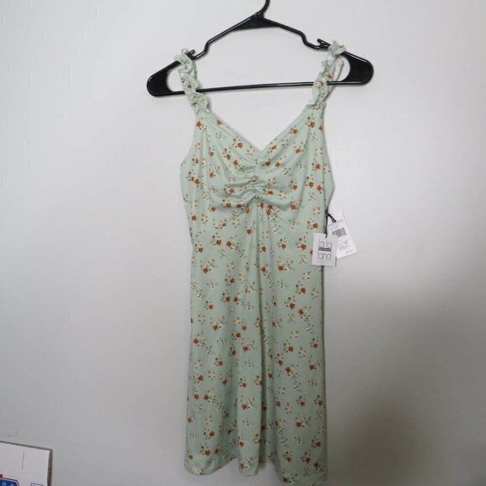 La‎ La Land Creative Co Floral Ruffle MiniDress